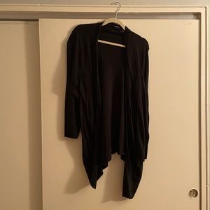 Torrid black cardigan with buttons and two pockets size 4
